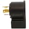 Ac Works Locking Plug, L14-30P, 30 A, 125/250V AC, Black ASEL1430P - alternate 6